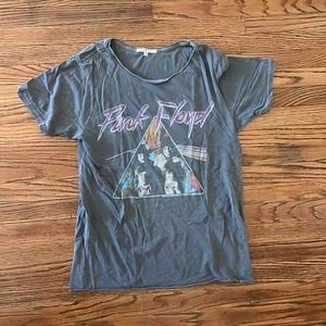 junk food pink floyd band tee